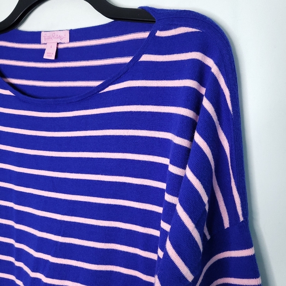 LILLY PULITZER Striped Elba Oversized Sweater SMALL - Picture 8 of 14
